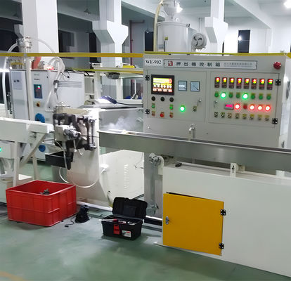 ราคาดี 200kg/h สายคาเบิ้ล extrusion สําหรับรูปร่างของสายนํา ออนไลน์