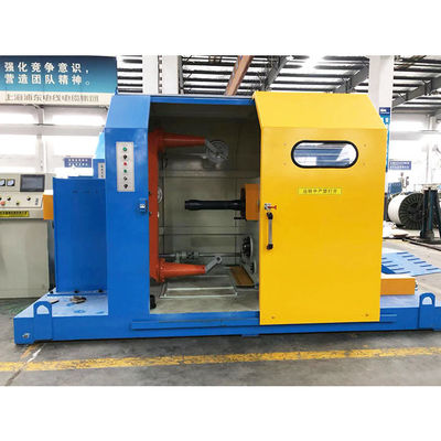 ราคาดี 630mm PLC Cantilever Single Twisting Machine สําหรับอุปกรณ์การผลิตสายไฟฟ้า ออนไลน์
